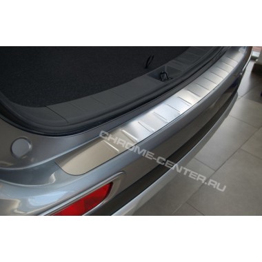 Накладка на задний бампер Mazda CX-7 (2007-) бренд – Alu-Frost (Польша) главное фото